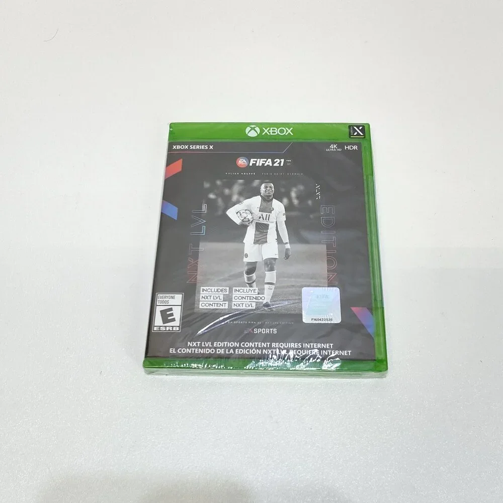 XBOX EA Sports FIFA 21 NXT LVL Edition Soccer XBOX Series X 4K Ultra HD HDR NWT